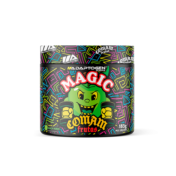 Magic Comam Frutas Maça Verde 183g - Adaptogen