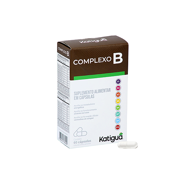 Complexo B 8 Vitaminas 60cps - Katiguá