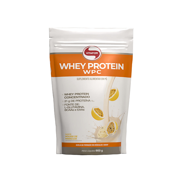 WPC Pouch 900g Mousse de Maracujá - Vitafor