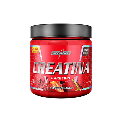 Creatina HARDCORE 350g MORANGO - Integral Medica