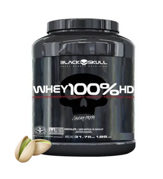 Whey 100% HD POTE 1800g PISTACHE - Blackskull