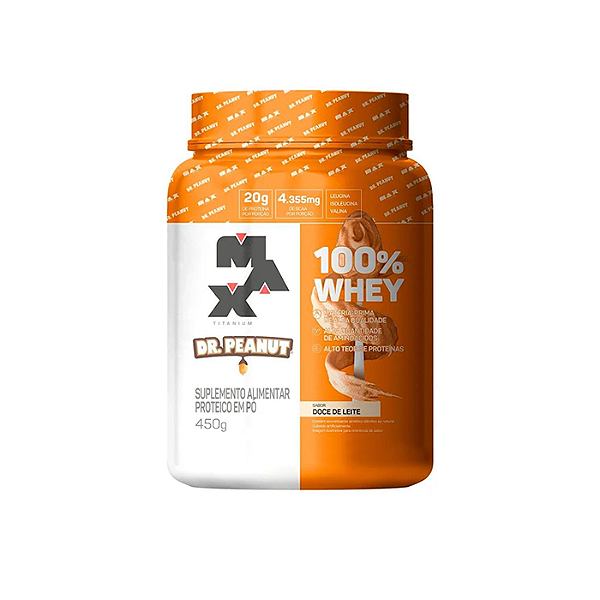 100% Dr Peanut 450g Doce de Leite