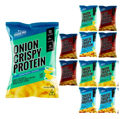 Salgadinho Proteico Shark Pro 50g - Sabores