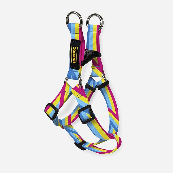 Peitoral Step-In Rainbow