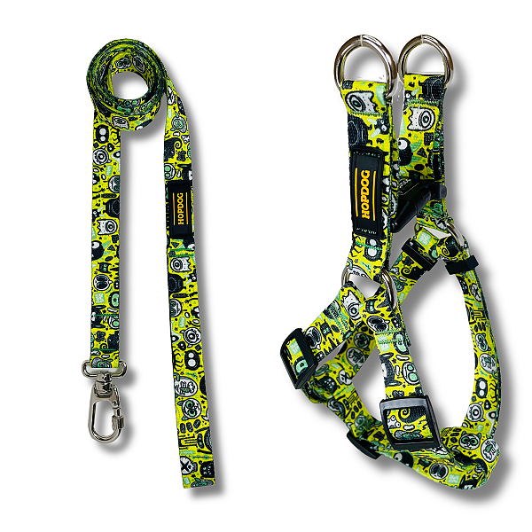 Kit Monstrinhos - Peitoral Step In com Guia