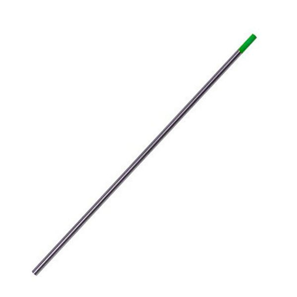 Tungstênio Puro 2,40mm Ponta Verde para Alumínio