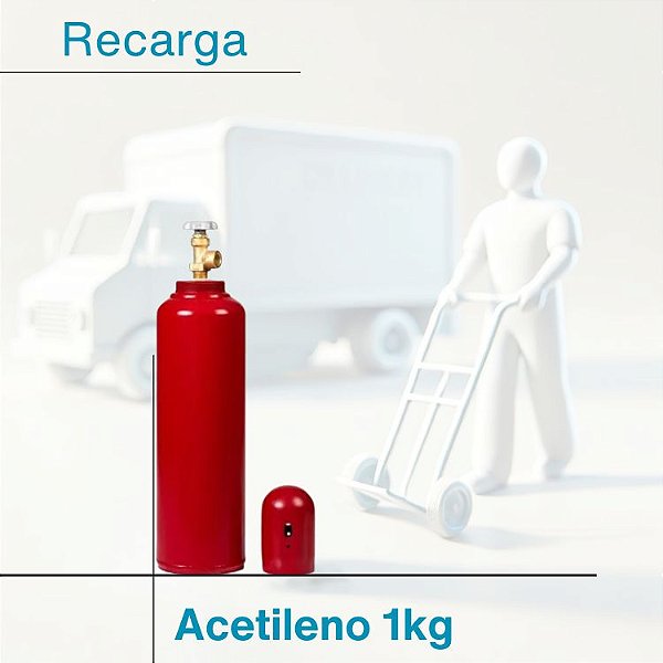 Carga de Acetileno PPU 1kg - ONU 1001