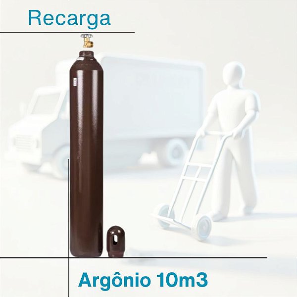 Carga de Argônio 10m³ - ONU 1006