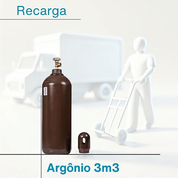 Carga de Argônio 3m3 - ONU 1006