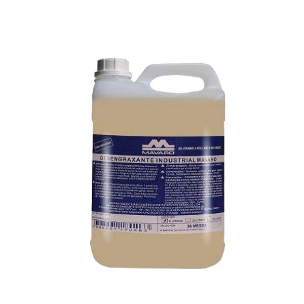 Desengraxante Industrial 5l Mavaro