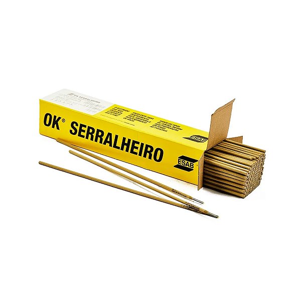 Eletrodo OK Serralheiro E6013 3,25mm Esab - Caixa de 5kg