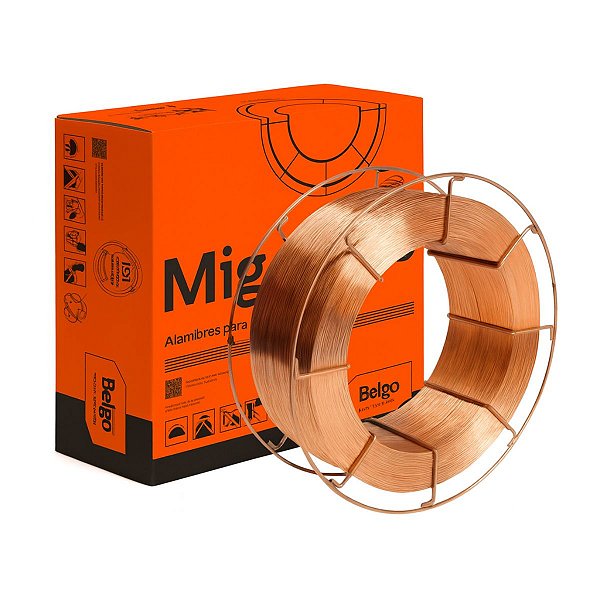 Arame Mig 1,20mm ER80SG BME-SG BELGO - Caixa 18kg