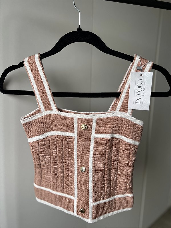 CROPPED EM TRICOT