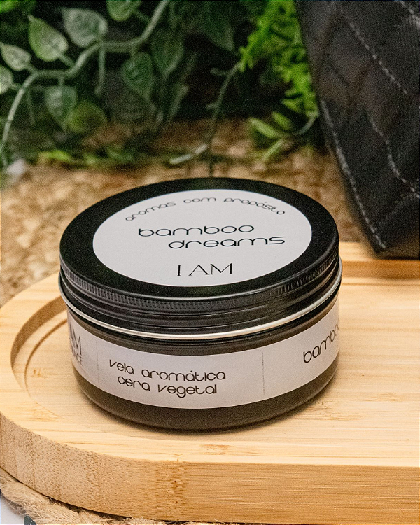 Vela aromática bamboo 90gr