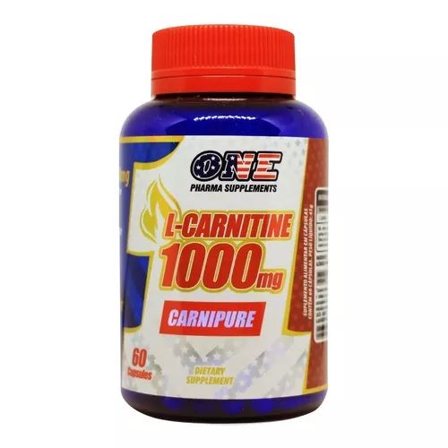 L- carnitine 1000mg 60 caps - One Pharma