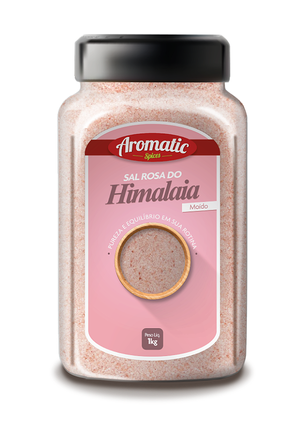 Sal Rosa do Himalaia Moído