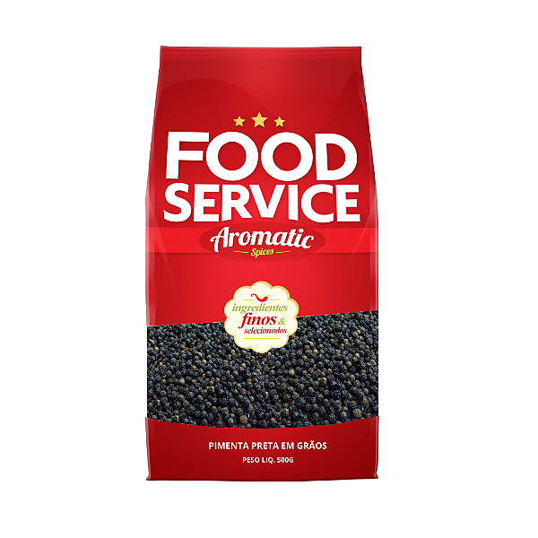 Pimenta Preta em Grãos Food Service 500g