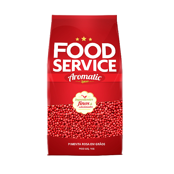 Pimenta Rosa Grão Food Service 1kg