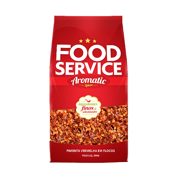 Pimenta Vermelha Flocos Food Service 500g