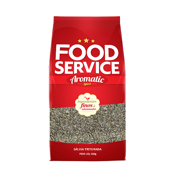 Sálvia Triturada Food Service 500g