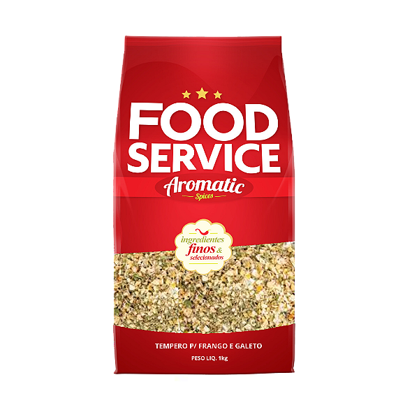 Tempero P/Frango e Galeto Food Service 1,01kg