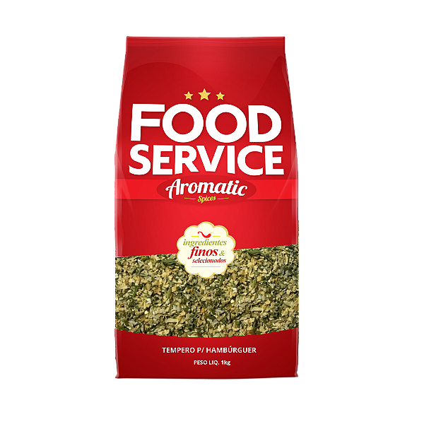 Tempero P/Hambúrguer Food Service 1,01kg