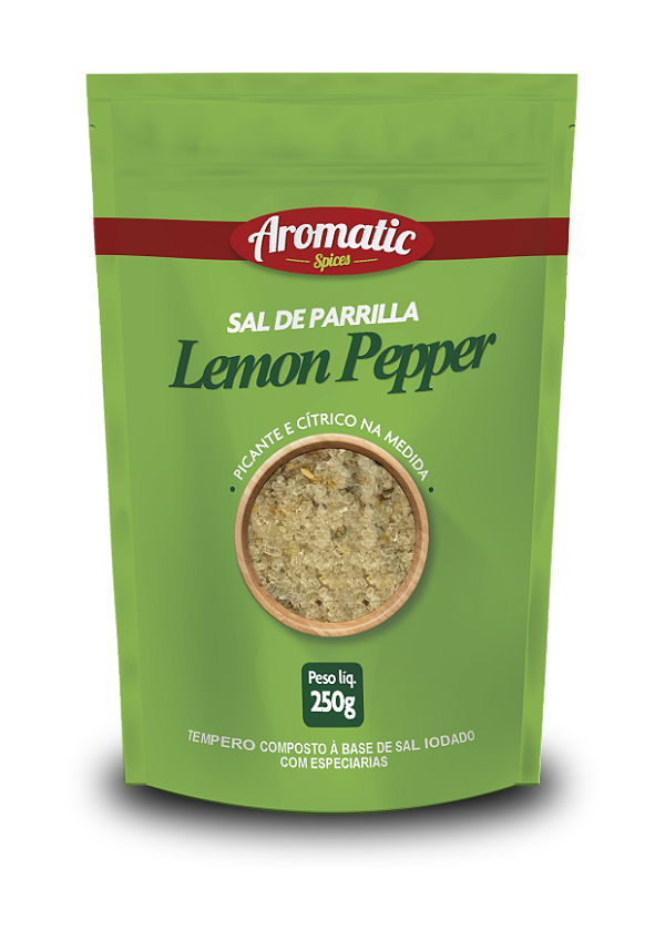 Sal de Parrilla Lemon Pepper 250g
