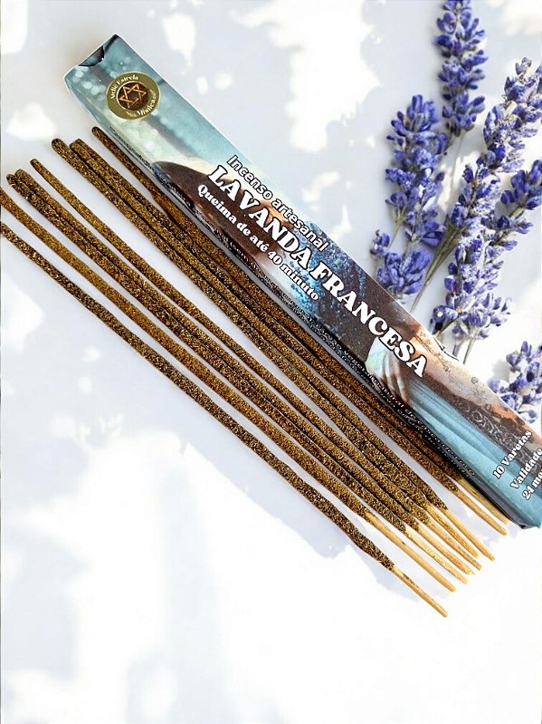 Incenso natural de vareta " Lavanda"