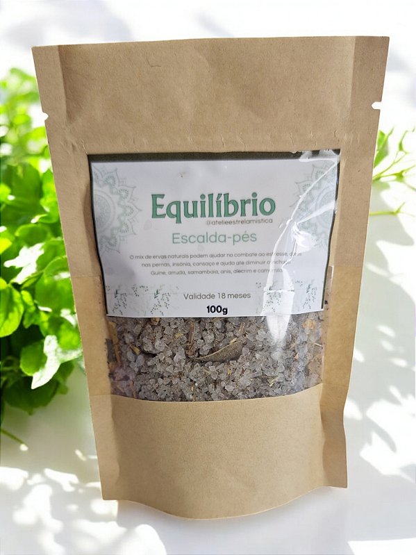 Escalda-Pés de Ervas Sagradas