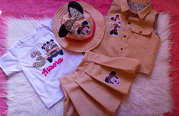 Conjunto Minnie Safari