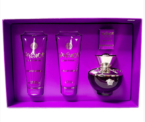 Kit Perfume Versace Dylan Purple Edp - Feminino 4 Pecas