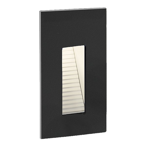 Balizador Embutido Frisado Led 0,7W 3000K Preto