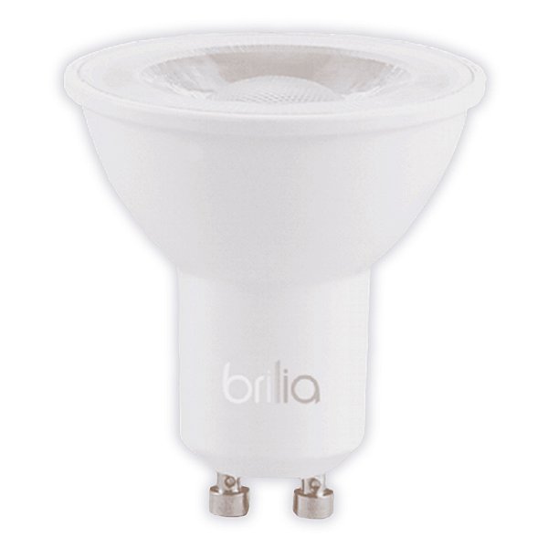 Kit 6 Lâmpada Led Dicroica MR16 4W 2700K Bivolt Gu10 36°