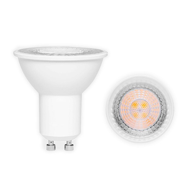 Kit 4 Lâmpadas Led Dicroica MR16 Eco 4W 36° 2700K Bivolt
