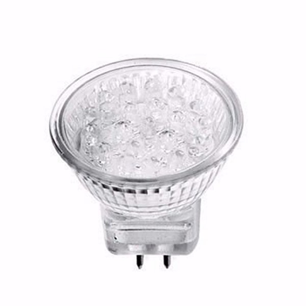 Kit 3 Lâmpadas LED Mini Dicroica MR11 1W 15 LEDS 5700K 12V Bipino