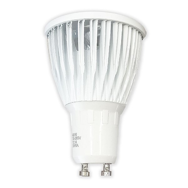 Kit 3 Lâmpadas Led Dicroica MR16 5W 3000K Bivolt GU10