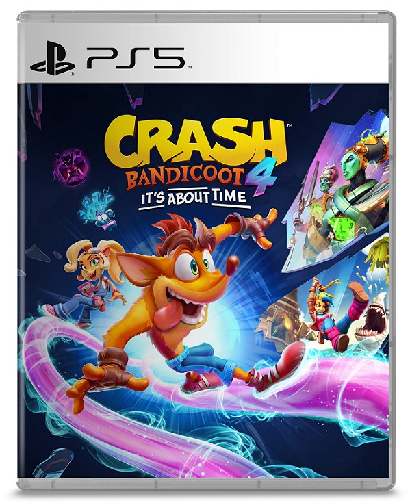 Crash Bandicoot 4: It's About Time Para PS5 - Mídia Digital