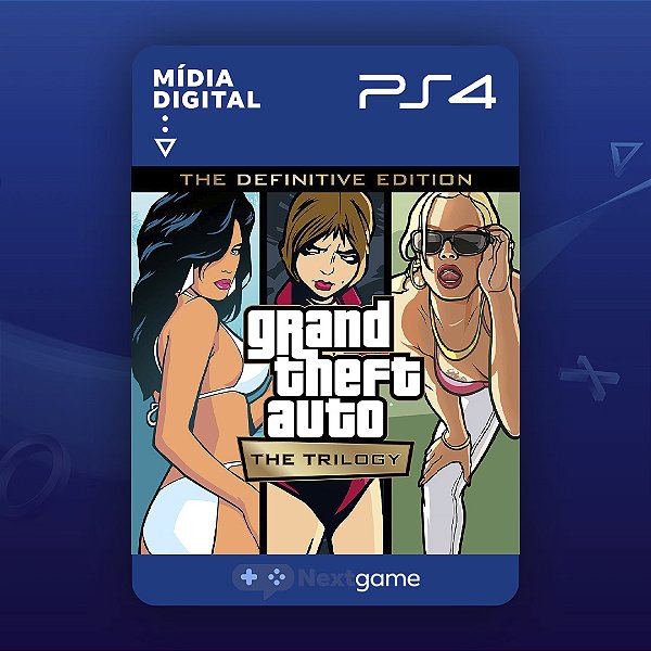 gta 5 para ps4 em mídia digital