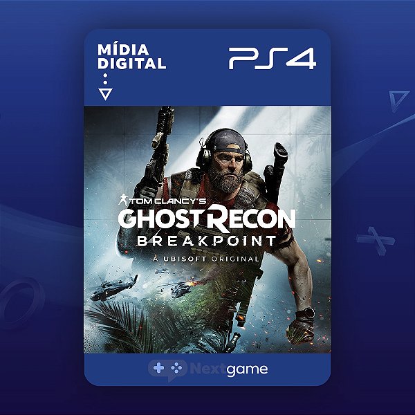 Tom Clancy's Ghost Recon Breakpoint Para PS4 - Mídia Digital