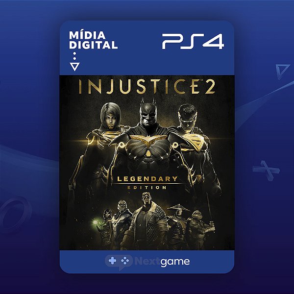 Injustice 2 Legendary Edition Para PS4 - Mídia Digital