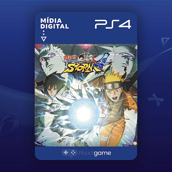 Naruto Shippuden: Ultimate Ninja Storm 4 Para PS4 - Mídia Digital