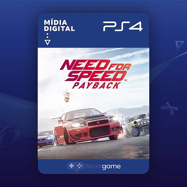 Need For Speed Payback Para PS4 - Mídia Digital