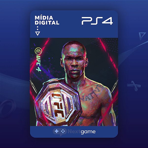 UFC 4 Para PS4 - Mídia Digital
