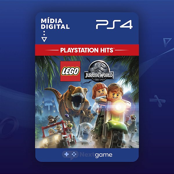 Lego Jurassic World O Mundo Dos Dinossauros Para PS4 - Mídia Digital