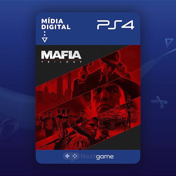 Mafia: Trilogy Para PS4 - Mídia Digital
