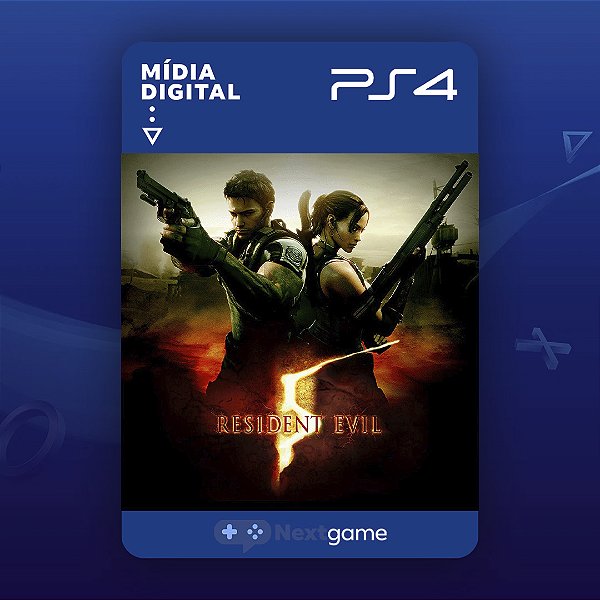 Resident Evil 5 Para PS4 - Mídia Digital