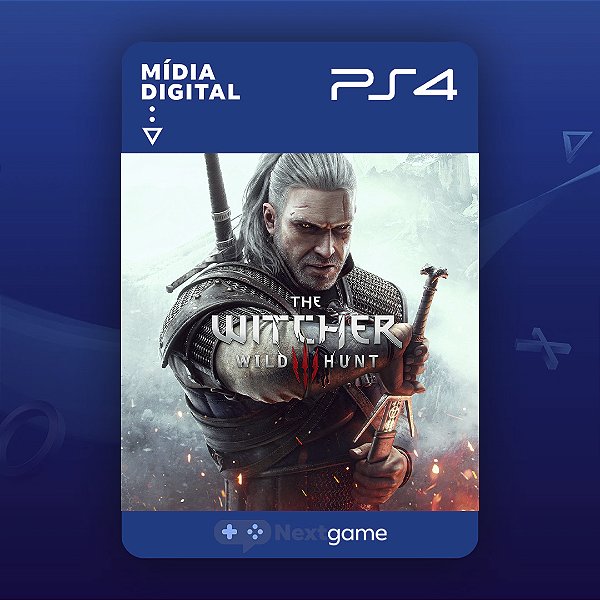 The Witcher 3: Wild Hunt Para PS4 - Mídia Digital