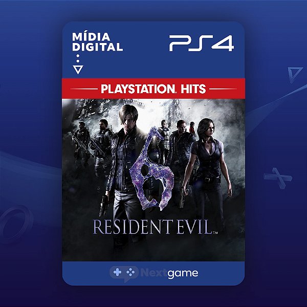 Resident Evil 6 Para PS4 - Mídia Digital