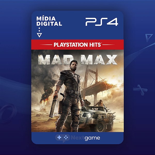 Mad Max Para PS4 - Mídia Digital