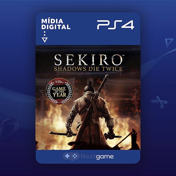Sekiro: Shadows Die Twice Edição Jogo Do Ano Para PS4 - Mídia Digital